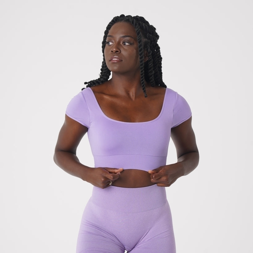 NVGTN Serene Seamless Bra Spandex Top Woman Fitness Elastic Breathable M